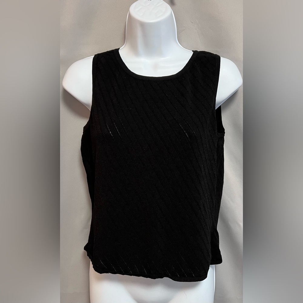 Talbot's Collection Women Black Size Medium Made of Italian Yarn